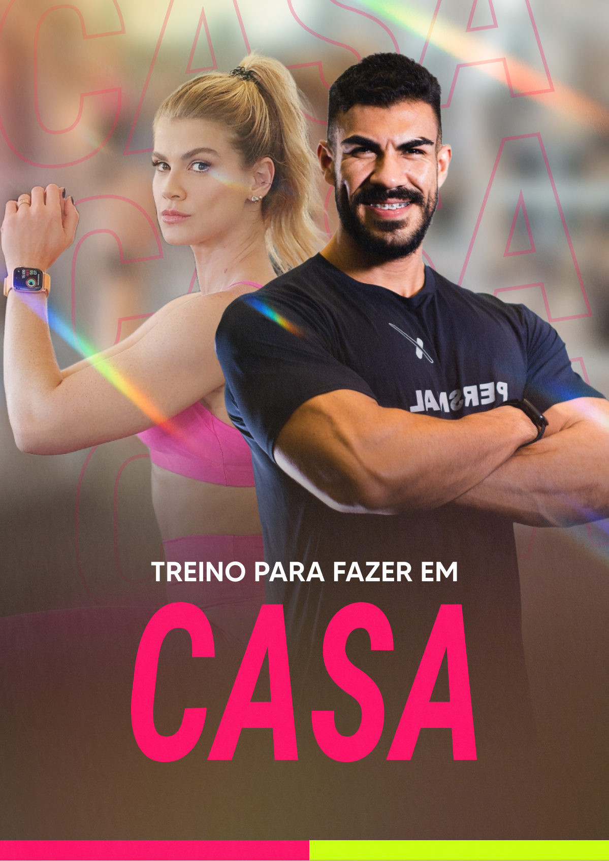 Treino em casa - vertical
